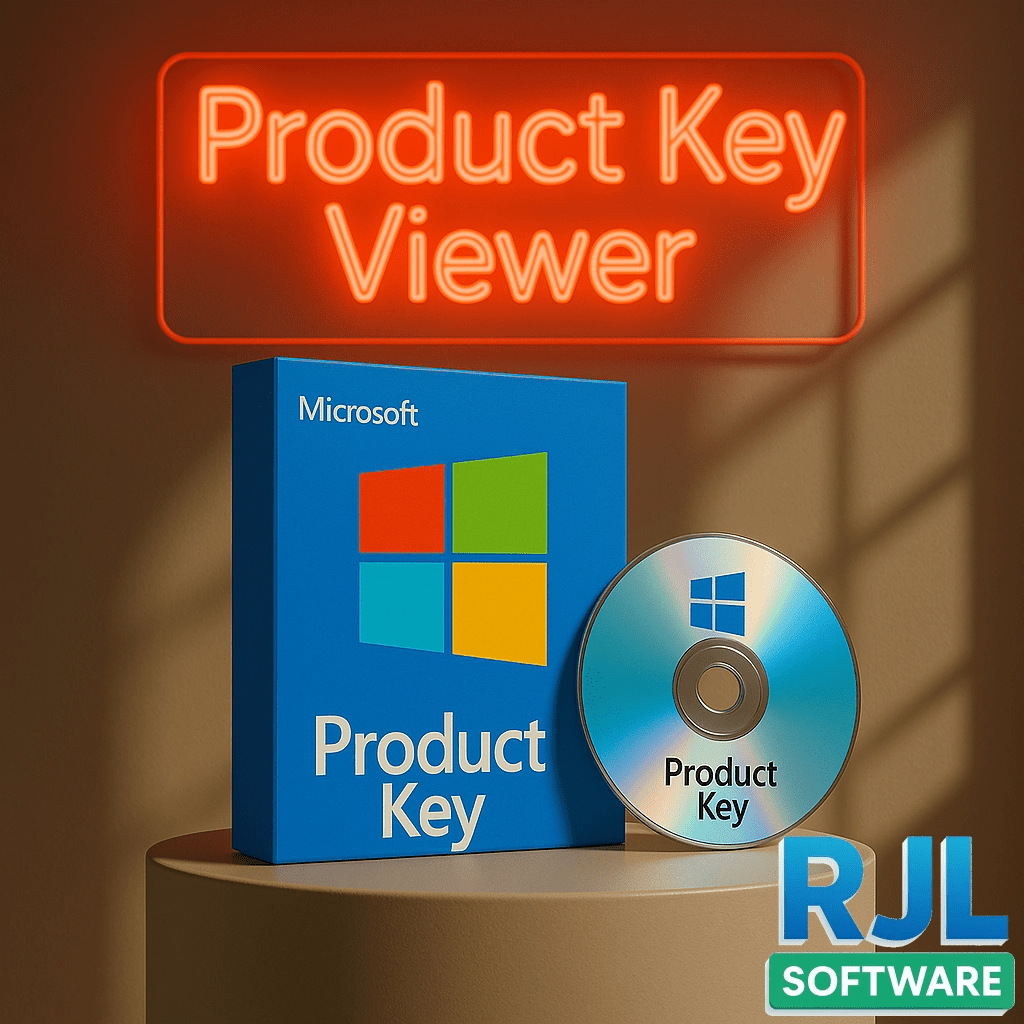 Windows Product Key Viewer screenshot showing recovered product key