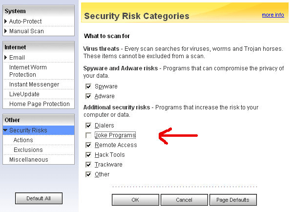 Norton Options