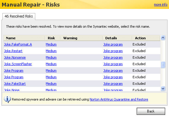 Norton Repair