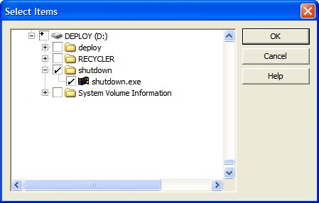 Select file