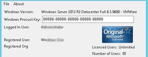 Vista License Key