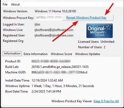 Windows 11 Product Key