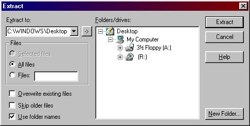 Extract the file(s)