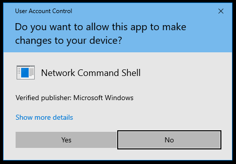 UAC Firewall